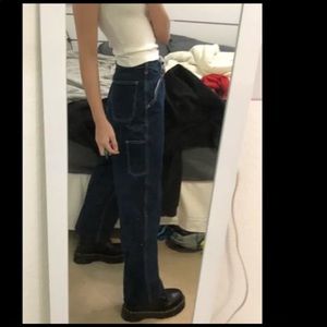 Brandy Melville HiRise Carpenter Jeans Small 2/4/6
